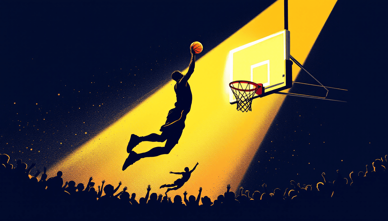 Stylized illustration for The 2016 Cavaliers 3-1 Comeback: The Greatest NBA Finals Rally Ever