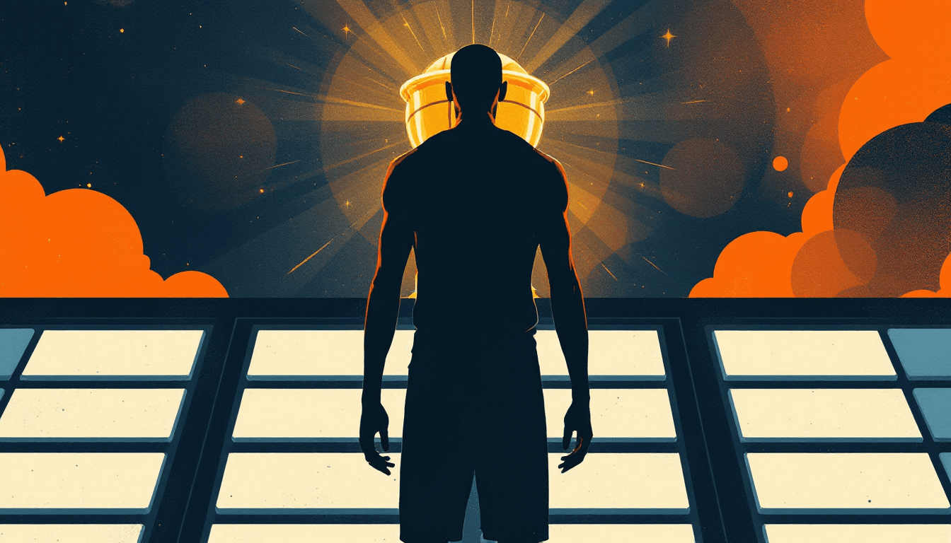 Stylized illustration for The Best Undrafted Players in NBA History