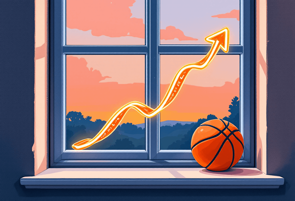 Closing illustration for Daily Basketball Trivia