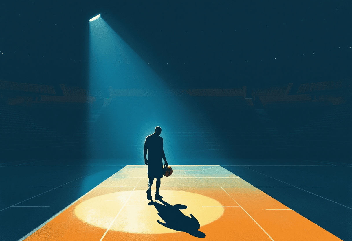 Editorial illustration: The Greatest NBA Players Without a Championship Ring