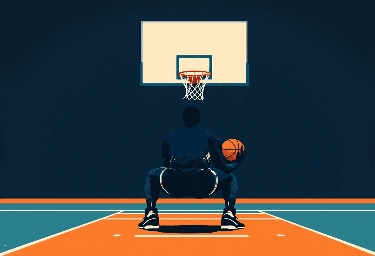 Editorial illustration: The Greatest Power Forwards in NBA History