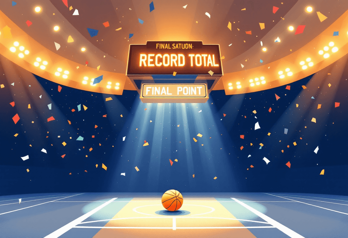 Closing illustration for The Highest-Scoring Games in NBA History