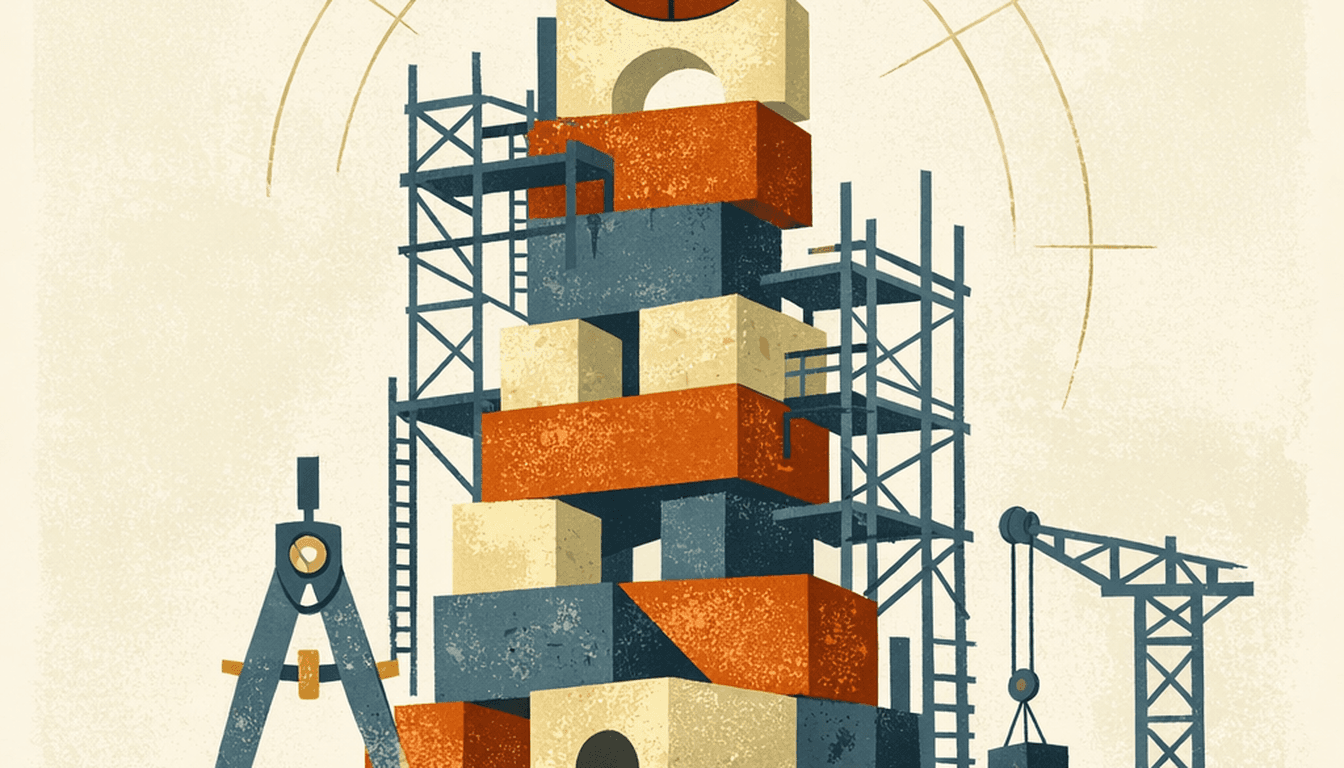 Stylized illustration for How NBA GMs Actually Build a Contender