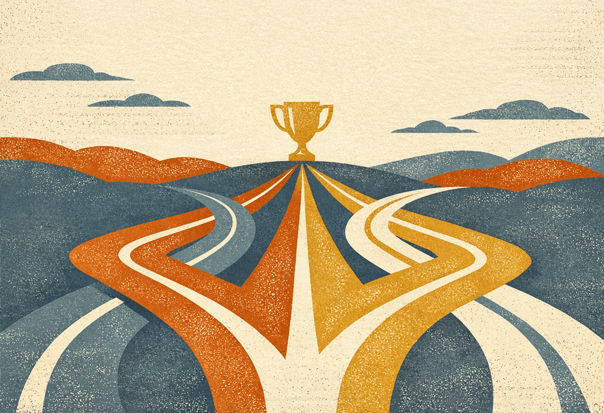 Editorial illustration: How NBA GMs Actually Build a Contender