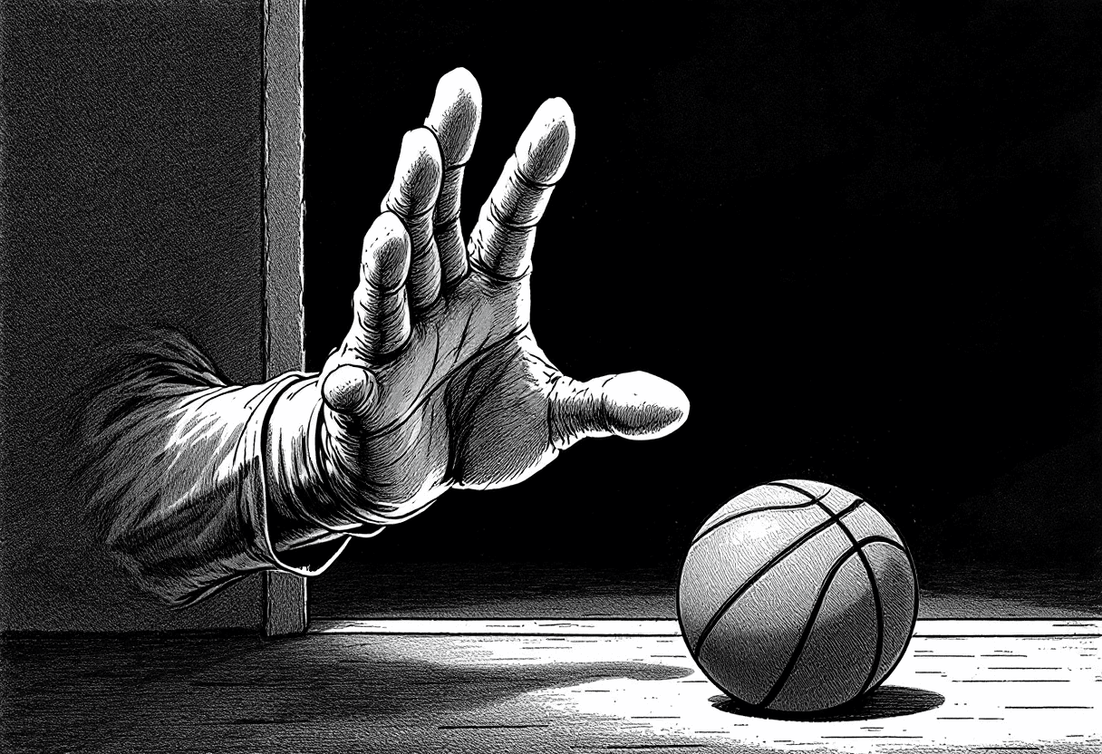 Closing illustration for The Largest Hands in NBA History