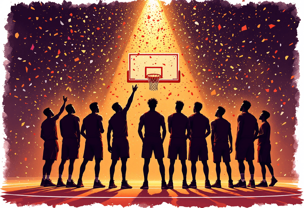 Closing illustration for The Longest Winning Streaks in NBA History, Ranked