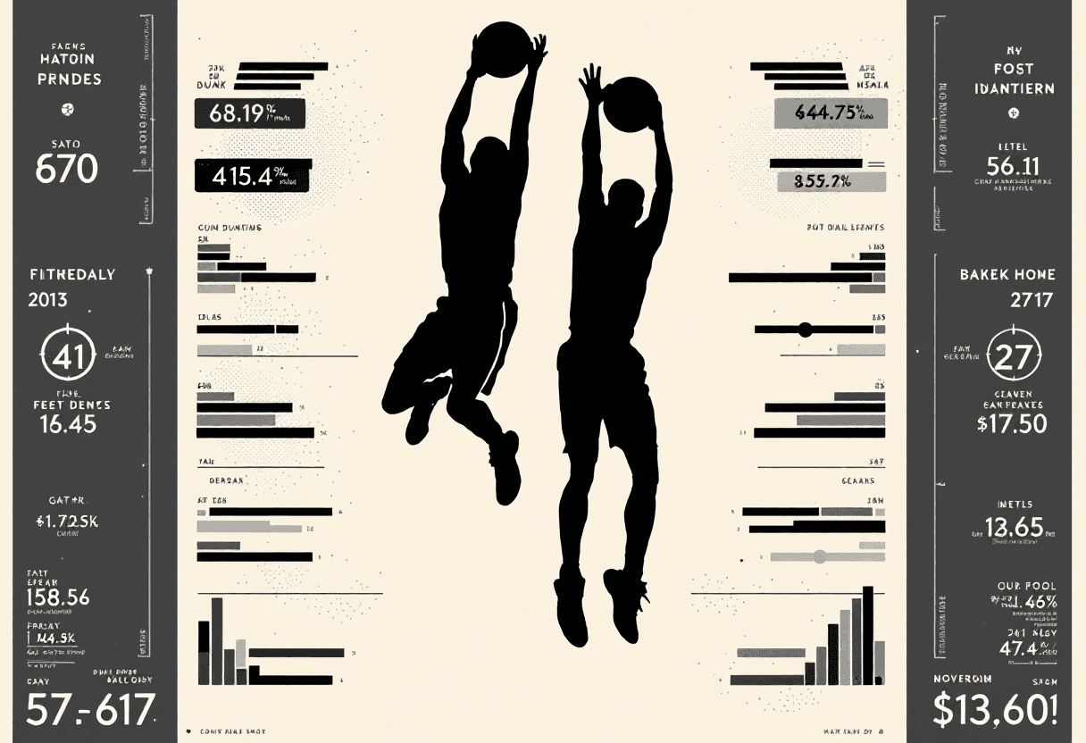 Closing illustration for Michael Jordan vs Tim Duncan: Comparing Two Different GOATs