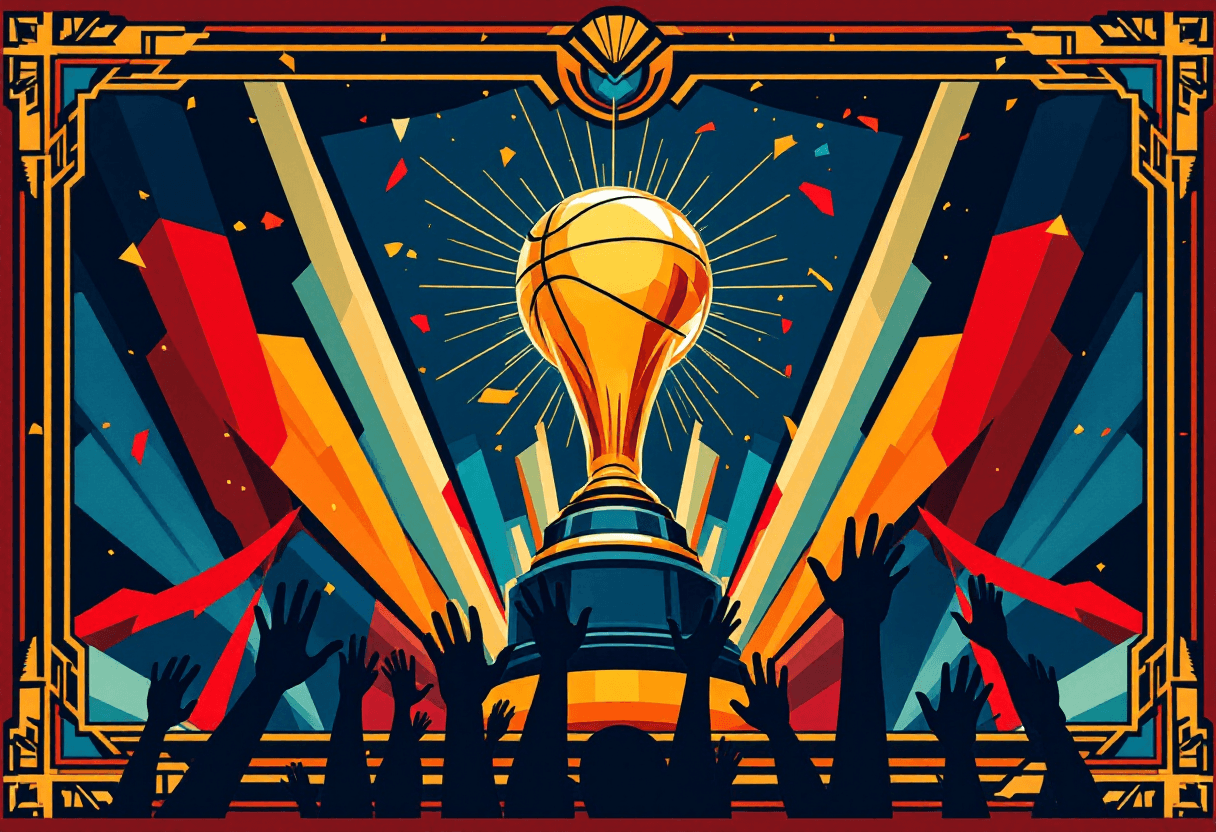 Closing illustration for The Biggest Upsets in NBA History