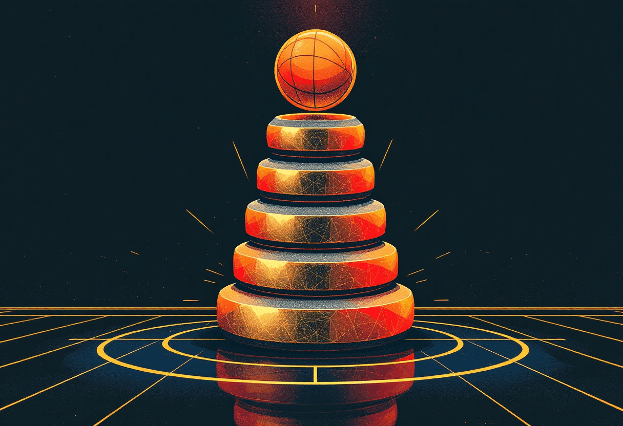 Closing illustration for NBA dynasty teams