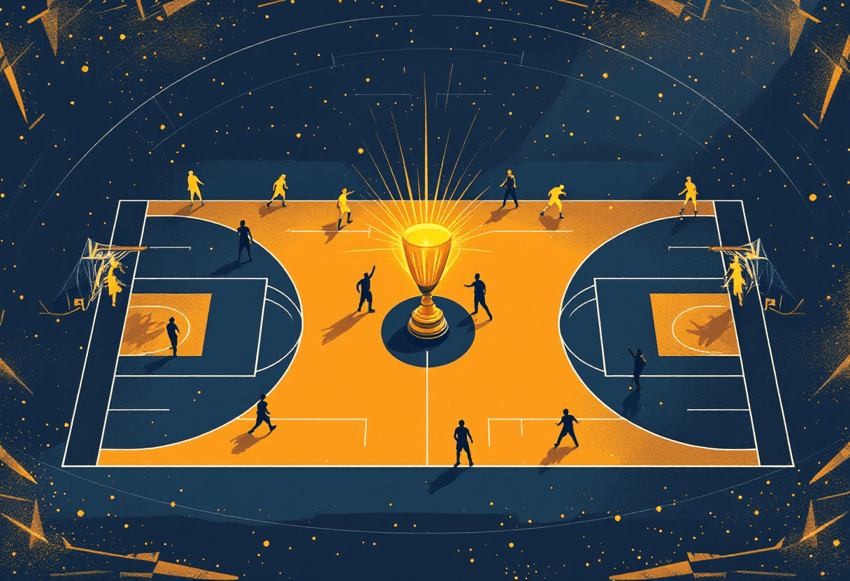 Closing illustration for How International Players Transformed the NBA