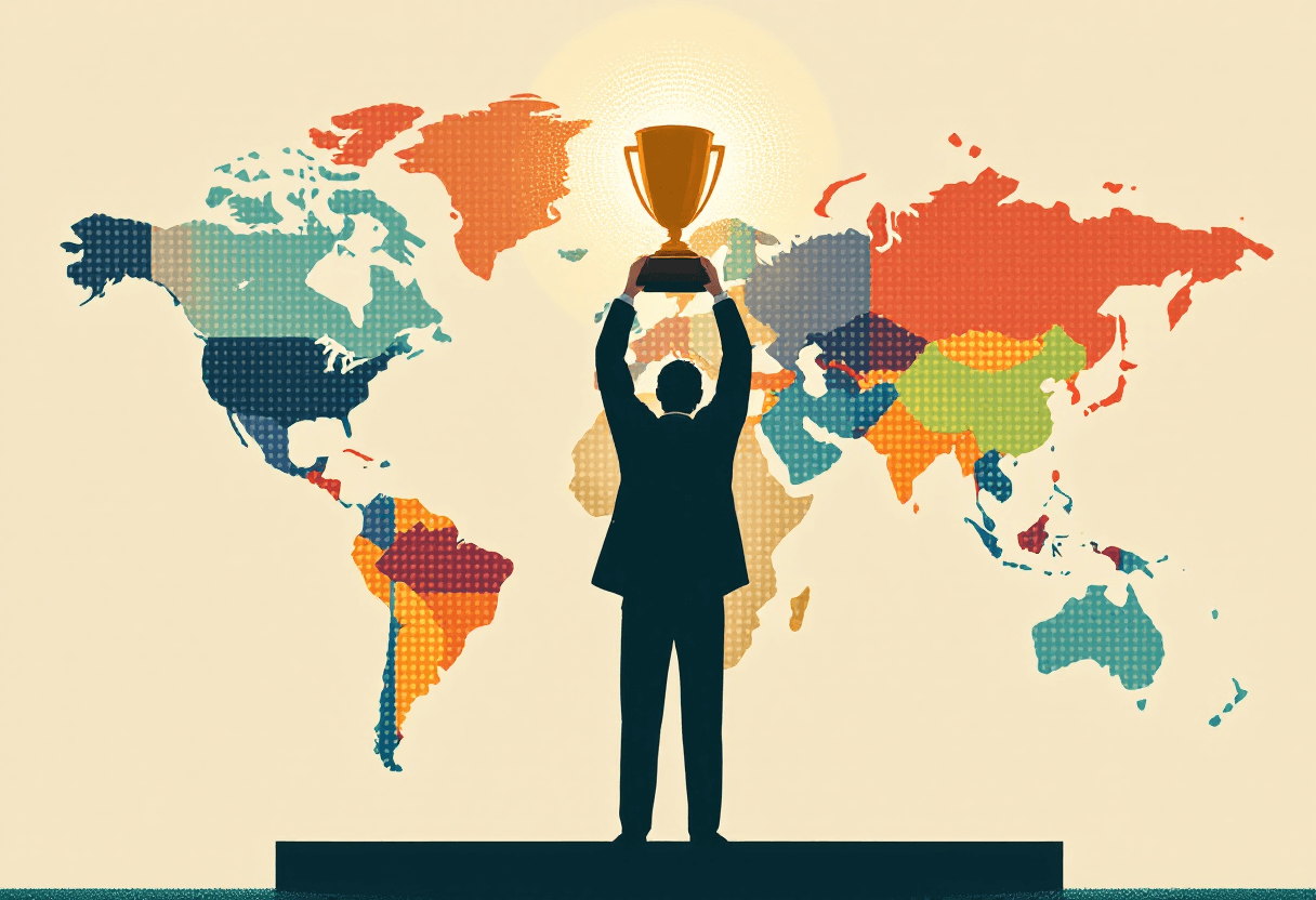 Editorial illustration: How International Players Transformed the NBA