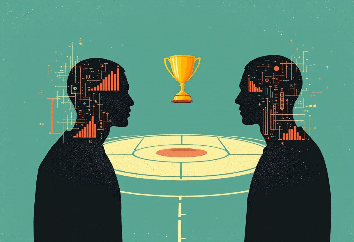 Editorial illustration: The Most Controversial MVP Races in NBA History