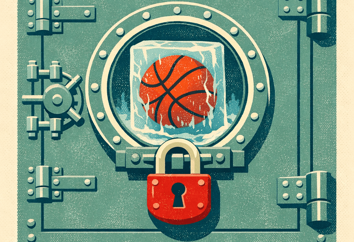 Closing illustration for The NBA Salary Cap Explained