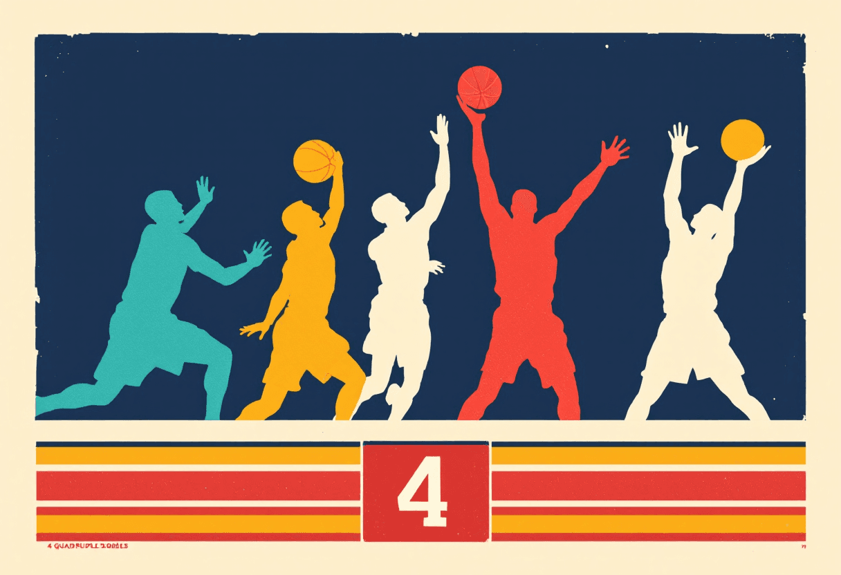 Closing illustration for The History of the Triple-Double in the NBA